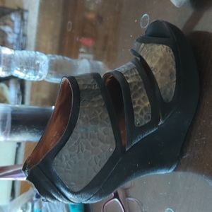 Jeffrey Campbell Ninja Leather Wedges